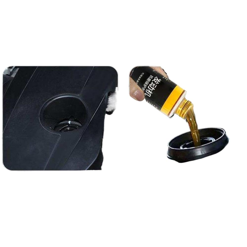 Additivo liquido per olio motore, forte combustione, riduzione del rumore, agente protettivo antiusura, 100 ml, compatibile con parti di motociclette automobilistiche