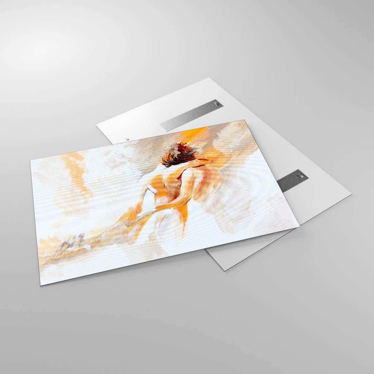 Quadro Su Tela 120x80 Cm - Stampe Moderne Per Soggiorno Con Tematica Amicizia E Amore - Foto 5