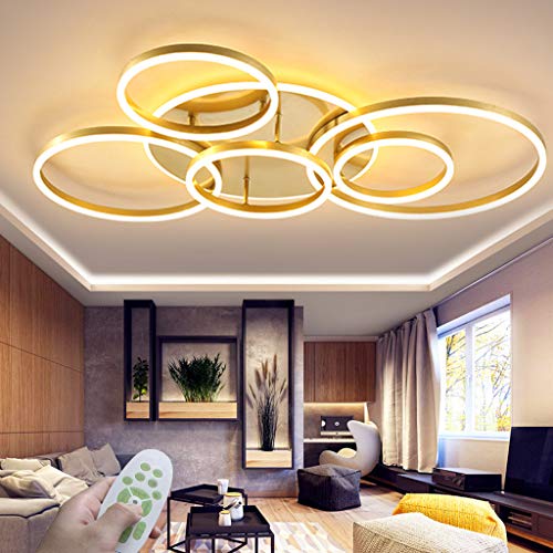 AHQX LED Modern Deckenleuchte Wohnzimmer Deckenlampe Creative Runden...