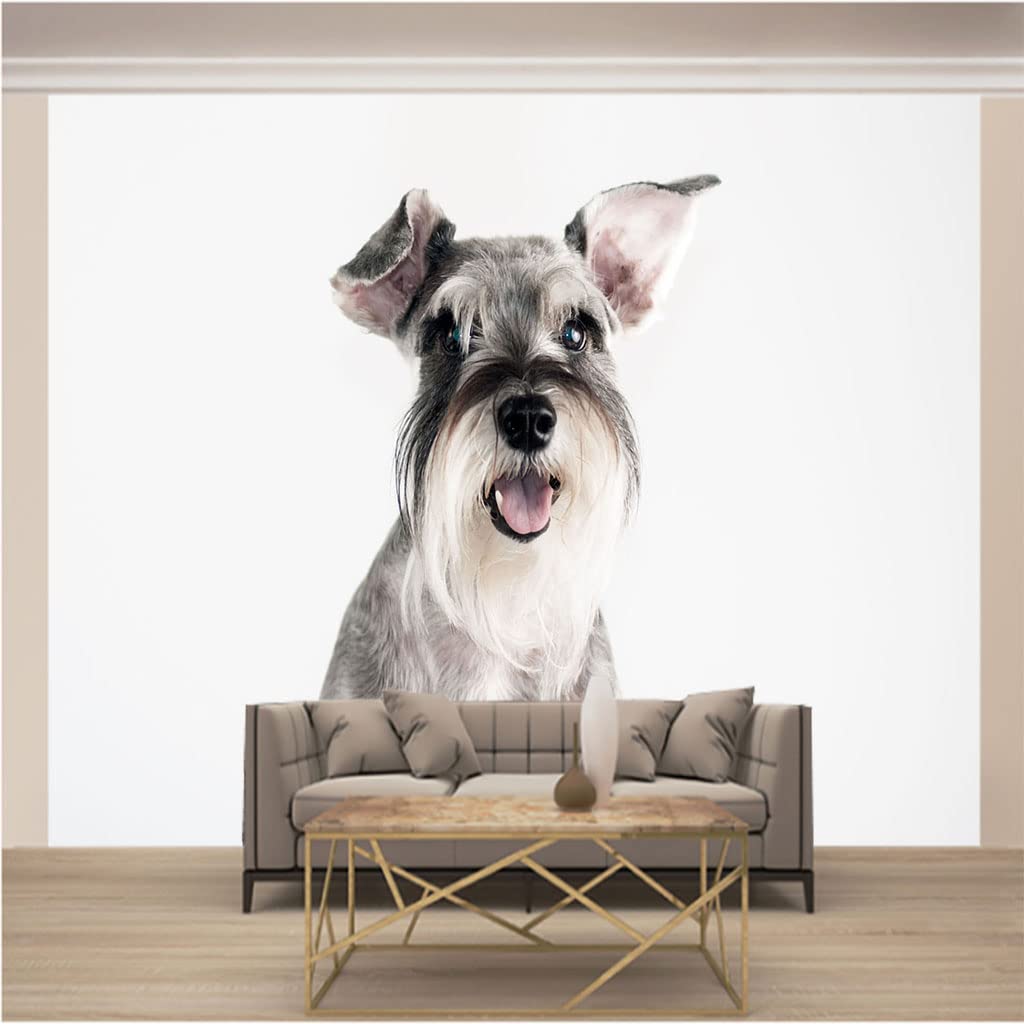 Papier Peint Intissé XXL Trompe l'oeil 3d : l'élégance du blanc animalier