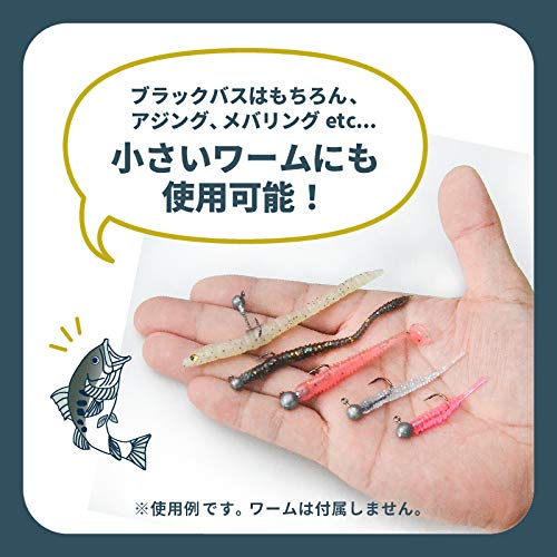 Amazon | DUKES ジグヘッド 50個 (2.5) | DUKES | フック・針