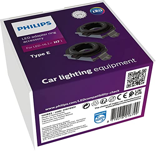 Philips Adapter-Ring H7-LED Typ E, Lampenhalterung Ultinon Pro6000 H7-LED