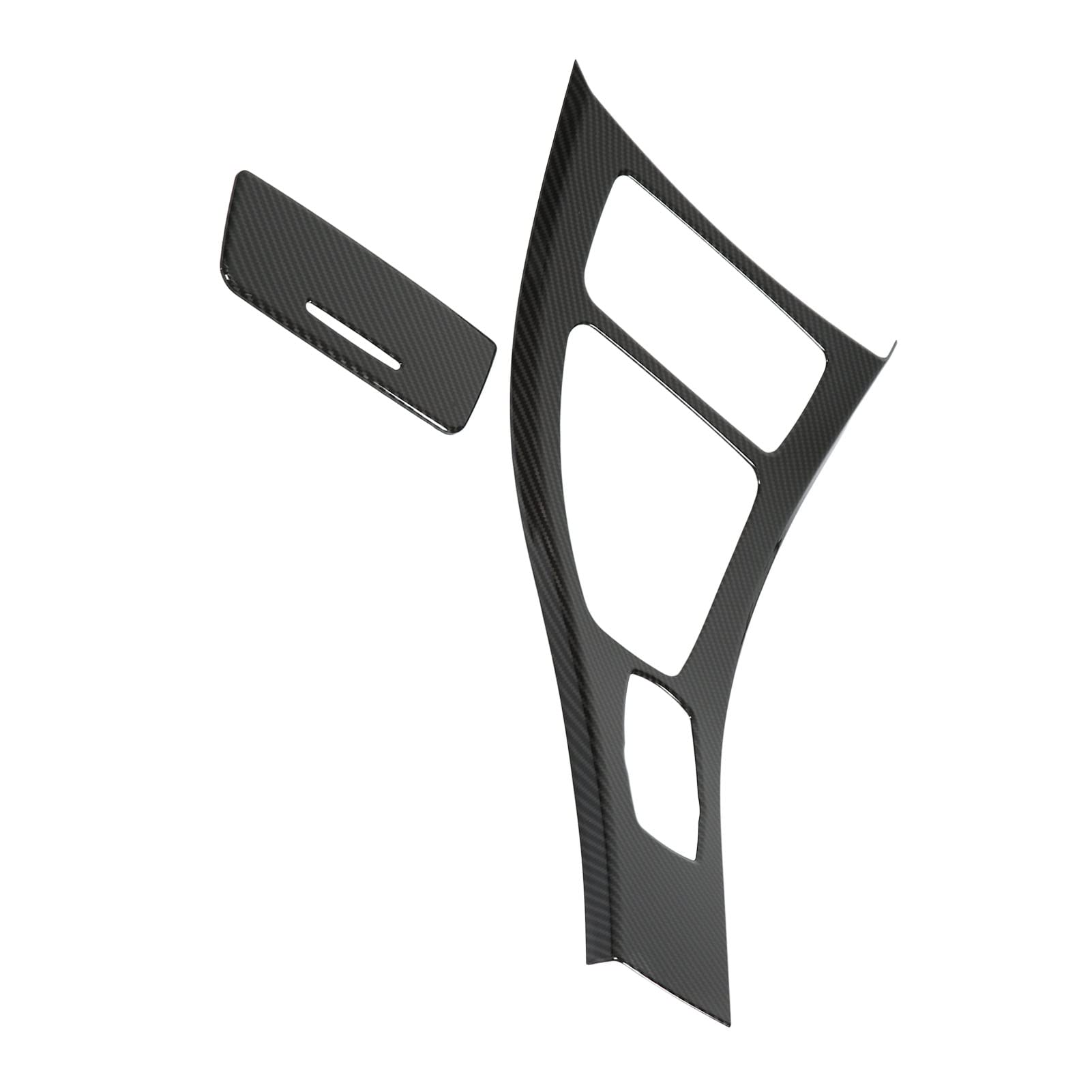 Copertura Pannello Marce in Stile Fibra di Carbonio per Serie 3 E90 2008‑2012 Protezione Consolle Centrale Adesivi Trim