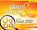 Microsoft Excel 2010 Plain & Simple