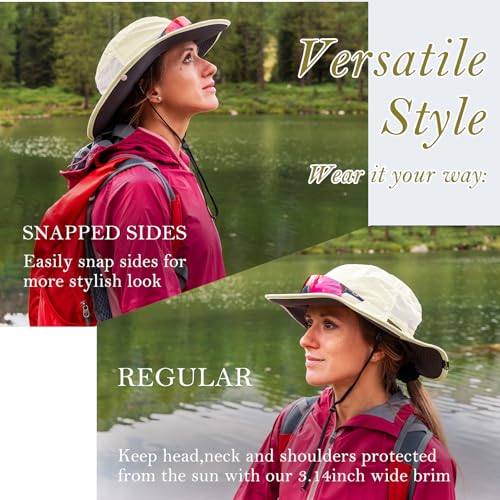 Sombrero de Sol para Mujer TOP-EX Wide Brim UV 50 miniatura 4