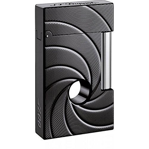 S T Dupont 16157 James Bond Spectre 007 Black PVD Line 2 Lighter