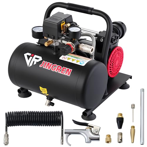 JIR JINGREN 1-Gallon Oil-Free Air Compressor Kit