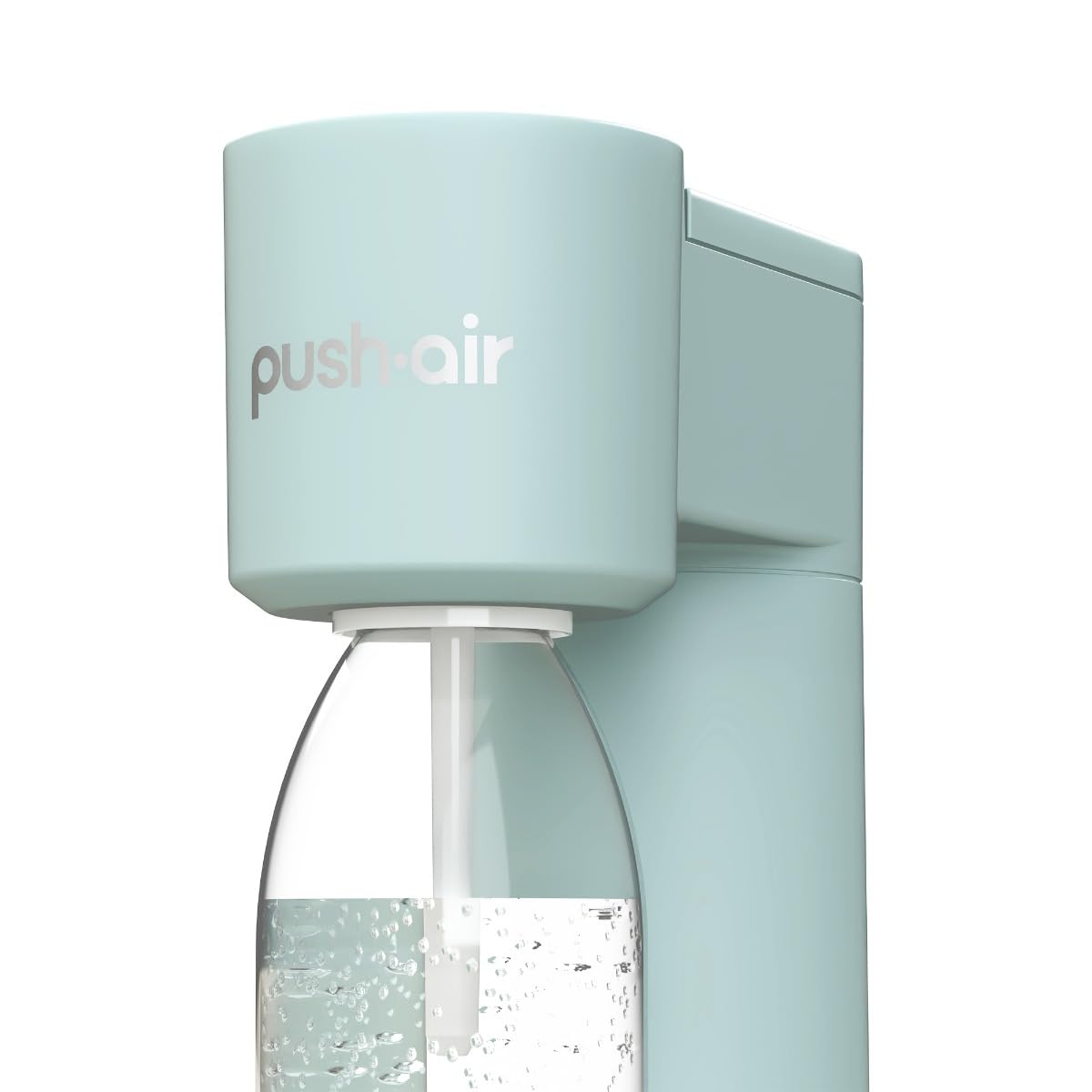 Dafi PUSHAIR - Saturador de agua sifón de menta + cartucho de CO2 + botella de 0,7