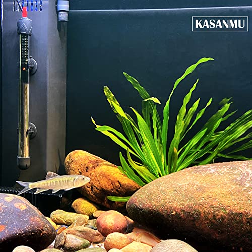 KASANMU Aquarium Heater 50W/100W/200W/500W Temperature Adjustable Fish Tank Heater Suitable for Saltwater and Fresh Water