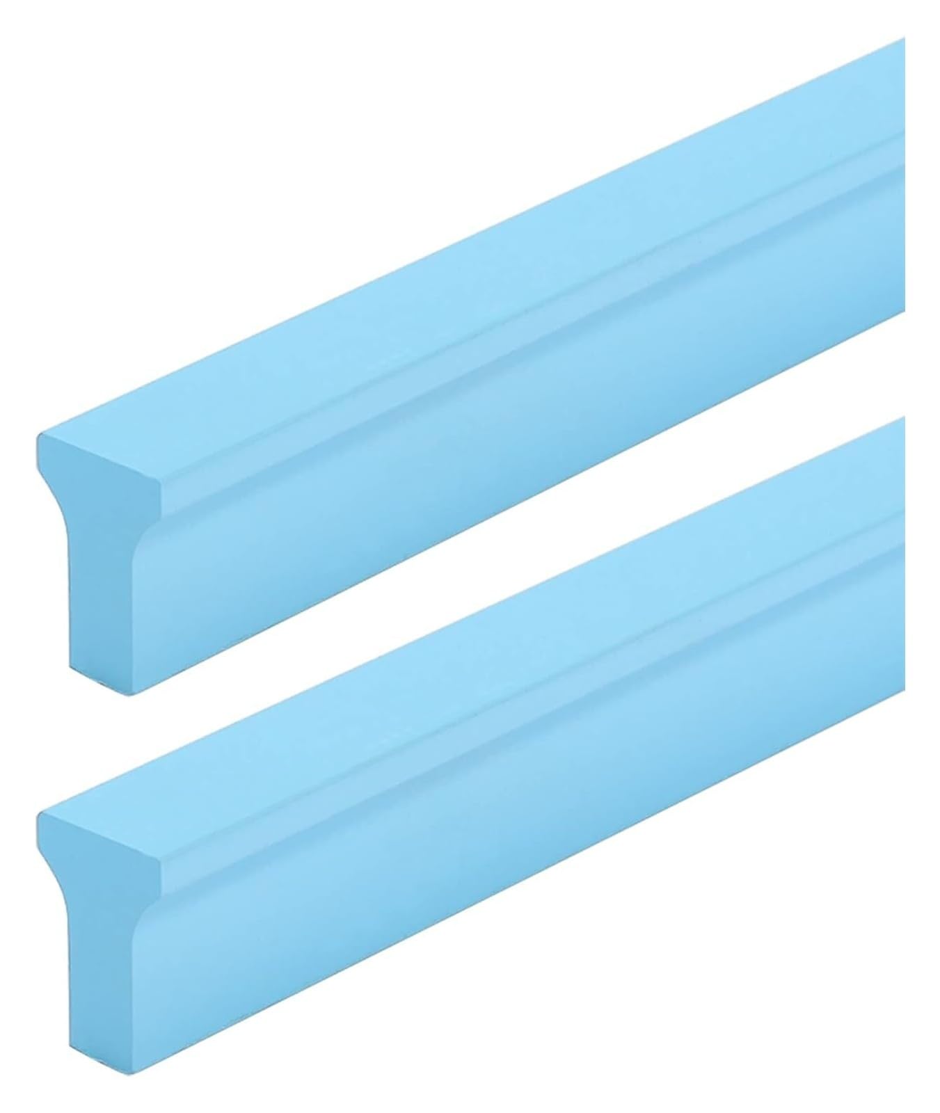 Poignées de tiroir 600mm en T en aluminium pour rénover les meubles de cuisine et dressing