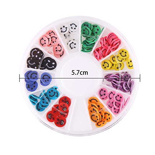 Decora 14 Case Of Nail Art Fruit Slice Soft Clay Nail Decoration Perfect For Sticking To Slime, Diy Crafts Assorted 3D Slice #TOP20