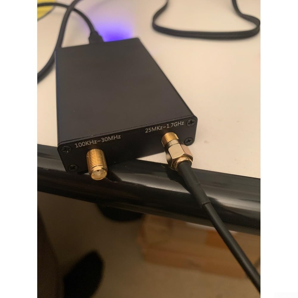 Para rtl-sdr Software Definido Radio Receptor 100KHz-1.7GHz con RTL2832U Chip para AM FM CW Demodulación y Aviación Monitoreo de onda Corta