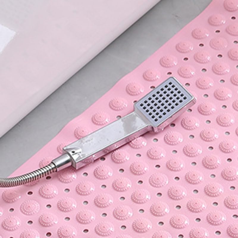 Bath Tub Shower Mat Non Slip Bathroom Shower Mat with PVC Suction Cups Home Bathroom Mats Odorless Foot Massage Function for Bathroom Use PVC Material 35 x 70cm (35 * 70cm)