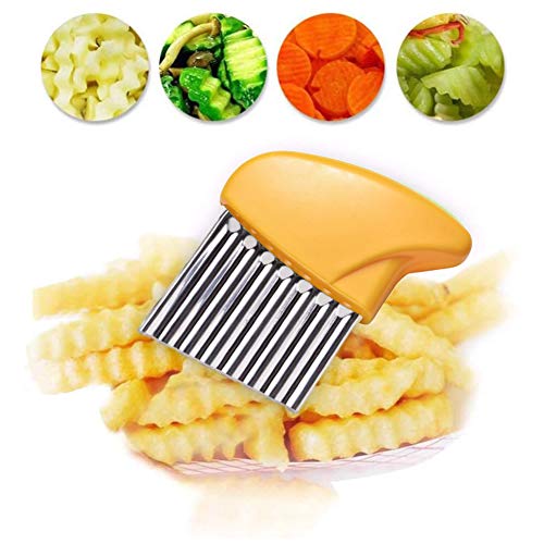 2 groentesnijders roestvrijstalen shredder, aardappelschaaf, gebruikt voor zoete aardappelen en fruit of groenten… - Image 5