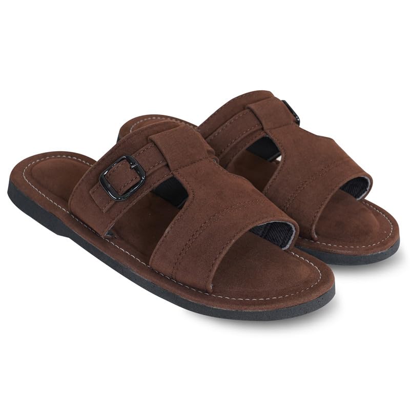 Image of DFR Sandals for Men, Daily Use Comfortable Ethnic Rajasthani Mens Slippers