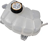 Vista 271 de TRQ Botella de desbordamiento del tanque de expansión del depósito de refrigerante del radiador compatible con Porsche Macan 2015-2018