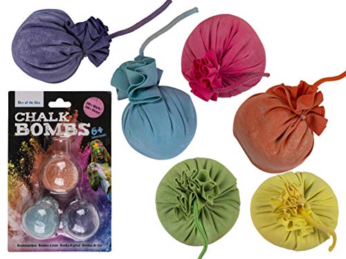 Preisvergleich Produktbild BigBuy Party Kreidepumpen in Holi Farben, 3 Stück (V0303003)
