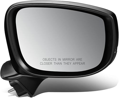 DNA Motoring OEM-MR-MA1321194 Espejo lateral derecho con luz de señal compatible con Mazda CX-9 16-17, sin calefacción