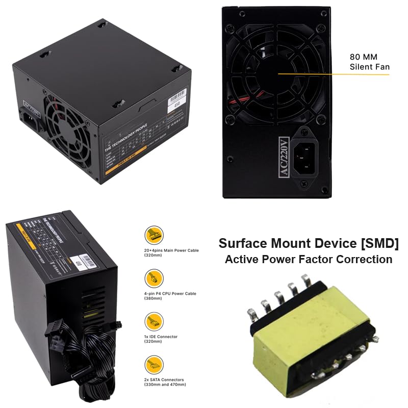 Image of Reliance RDU500 Ultra Mini Tower Desktop CPU Black Windows 11 Pro (Eval) (CORE I5-8TH GEN / 8GB RAM / 512 GB SSD)