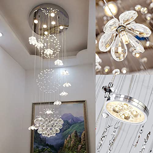 5 Pezzi Di Gocce Di Cristallo Trasparenti Per Lampadario – Forma A Lacrima 76 Mm – Aexit