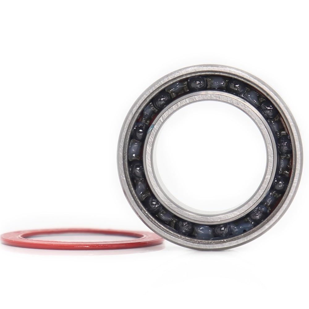 DUKUTS 17287 Hybrid Ceramic Bearing 17x28x7 mm ABEC-1 1PC Bicycle Bottom Brackets & Spares 17287RS Si3N4 Ball Bearings 17287-2RS