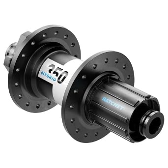DT Swiss 350 Hybrid Rear Hub - 12 x 148mm, 6-Bolt, HG 11 MTN, Black, 36h, 24pt | bike-hubs