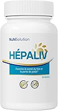 NutriSolution Hepaliv Liver Support Supplement - Advanced Detox Formula with Milk Thistle, Desmodium & Green Tea for Liver Health, Weight Management & Fat Burning - 60 Capsules (1)