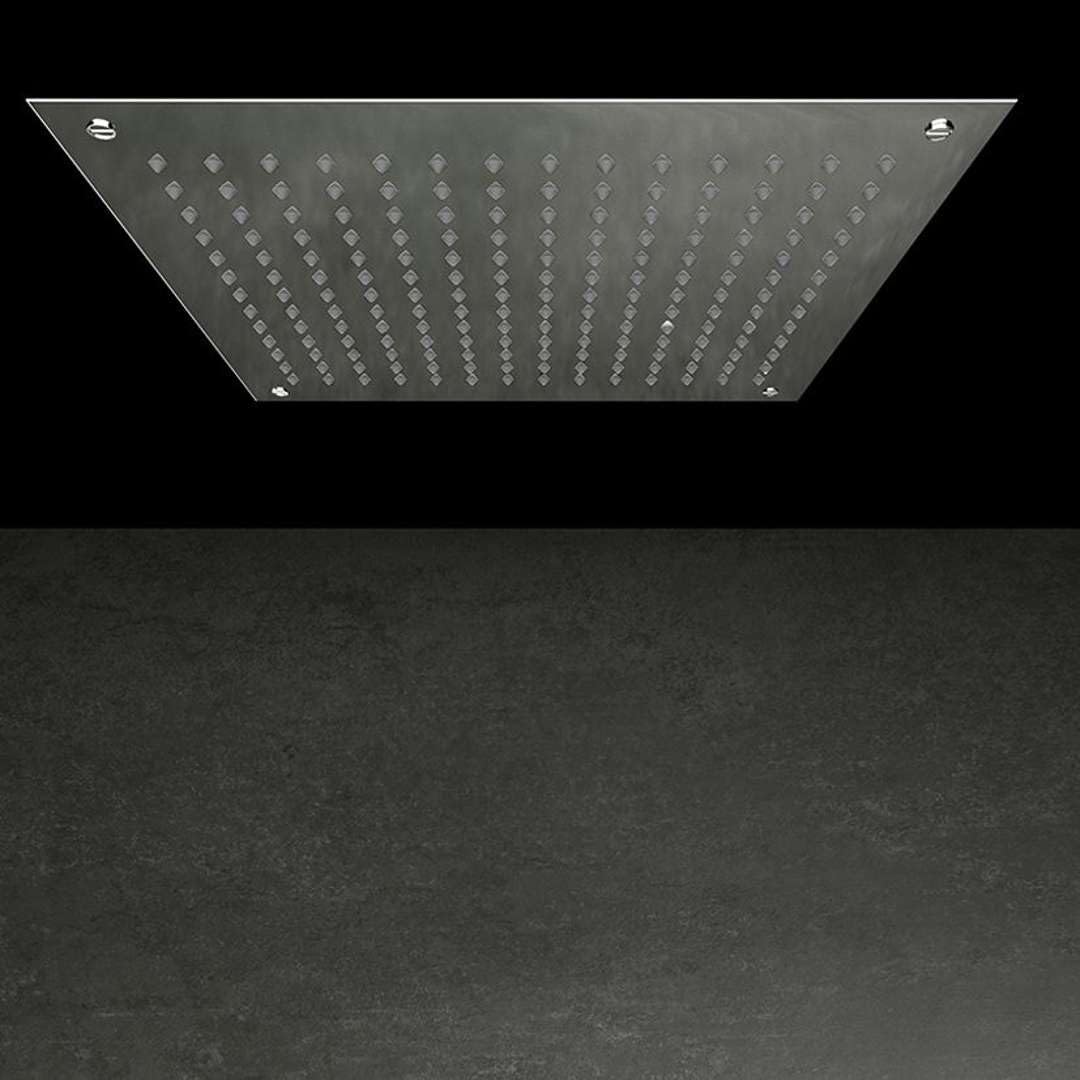 Steinberg Relax Rain ducha mural, montaje empotrado en el techo, Easy-Clean, 350x350mm, 39063, Color: Chrome