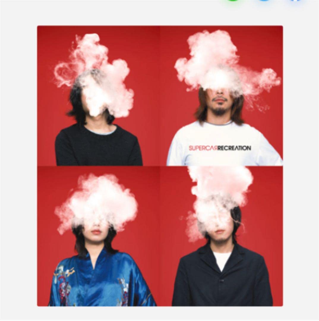 Amazon.co.jp: バンド SUPERCAR「RECREATION」Tシャツ Lサイズ : おもちゃ