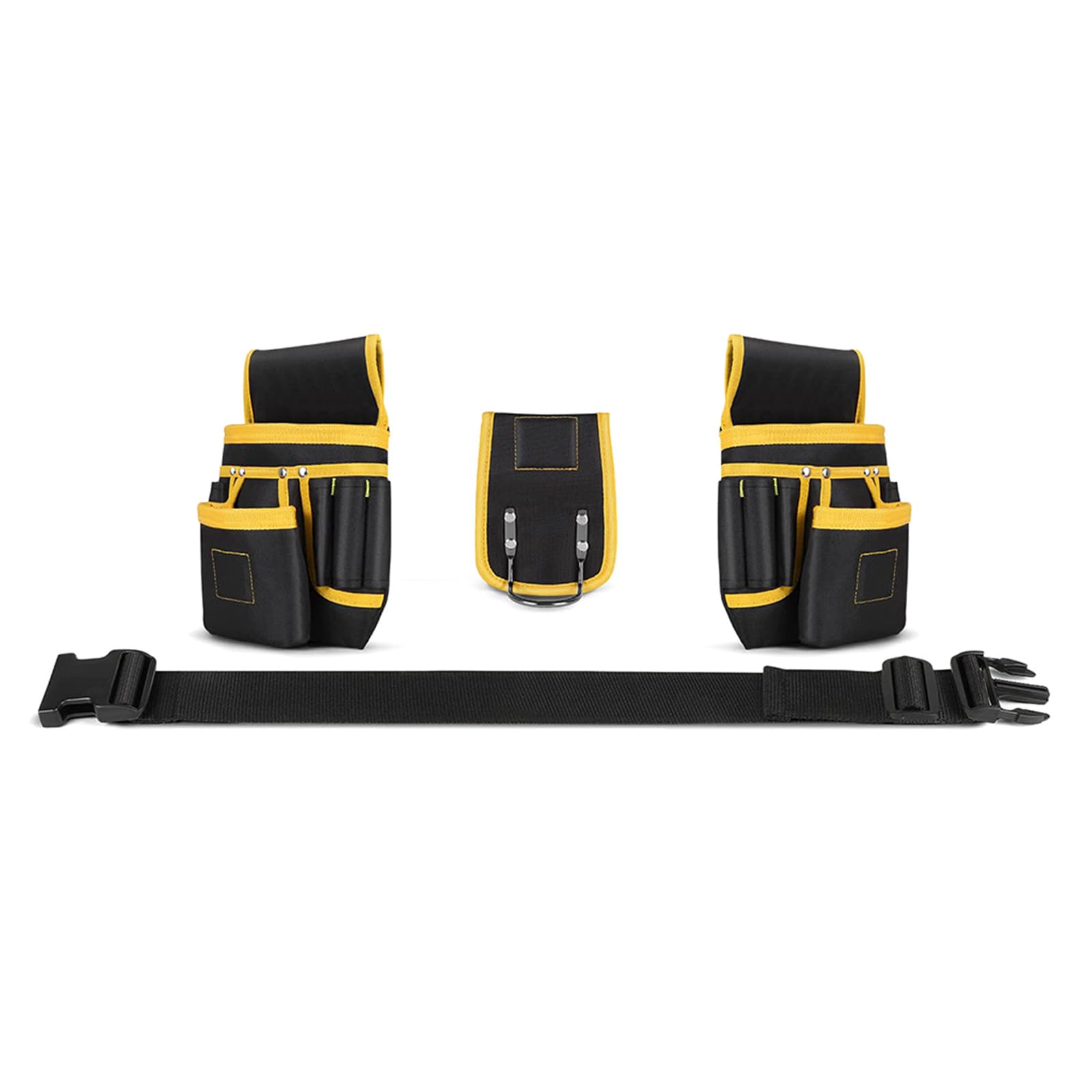 Tsophreniq Men's Tool Belt Pouches/Work Apron For Carpenter And Builders, Oxford Cloth Constructions, Adjustable Belt For Electrician Work Aprons For