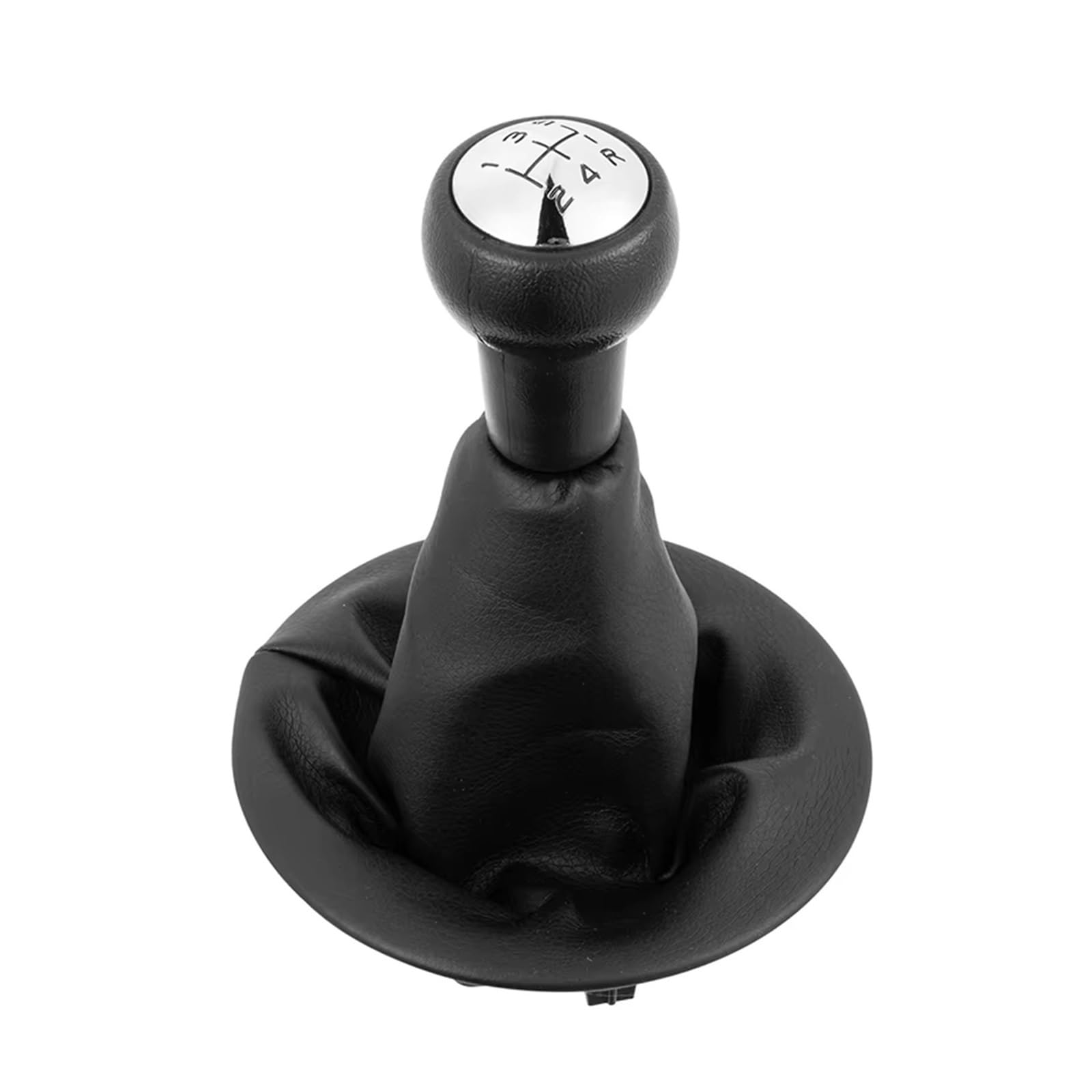 GHQFROP Transmission Gear Shift Knob for Citroen for Berlingo III 2008- Gear Shift Knob with Gaiter Boot Cover Car Interior Car Gear Stick Knob