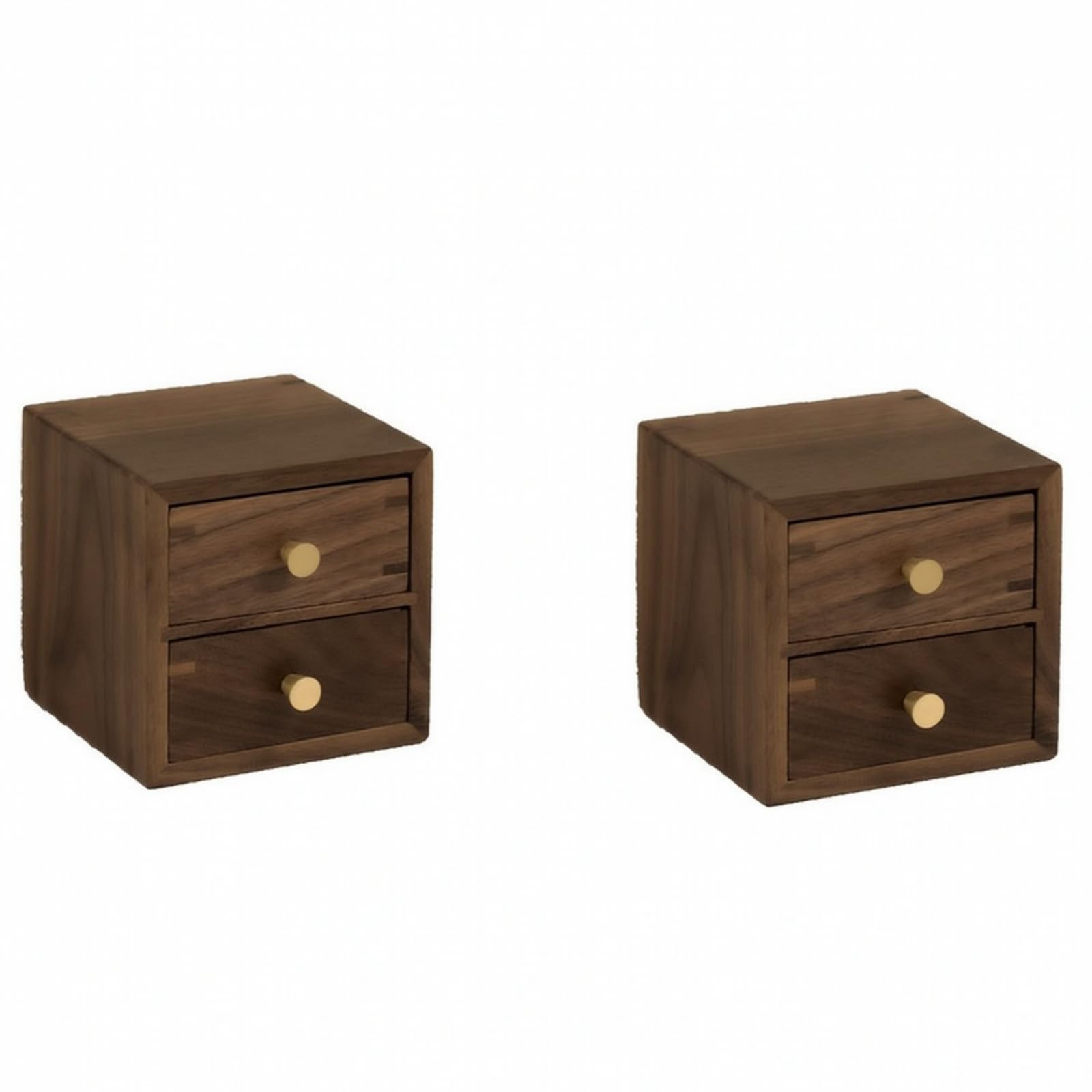 rockible 2 Piezas Organizador Mesa con Cajones | Compacto, empotrado, Mueble, para Oficina, Dormitorio