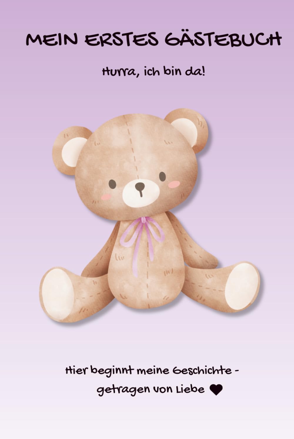Mein erstes Gästebuch: Das erste Buch Deines Babys zur Erinnerung an die magische Anfangszeit. Liebevoll gestaltete Geschenkidee für werdende Eltern zur Geburt oder Babyparty.