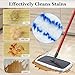 Mop Heads Replacements for Ocedar Hardwood Floor 'N More Microfiber Mop, 3 Pack Mop Refills for O-Cedar Hardwood Floor 'N More Microfiber Mop, 15 x 8 Flat Dust Mop Heads Pads for O Cedar Mop