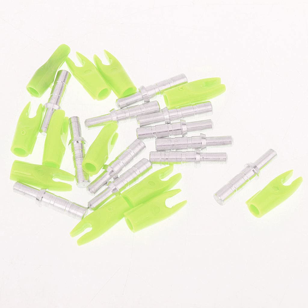 Sharplace 12 Encoches de de de à L' en Plastique pour Arbre de Flèche ID 4.2mm