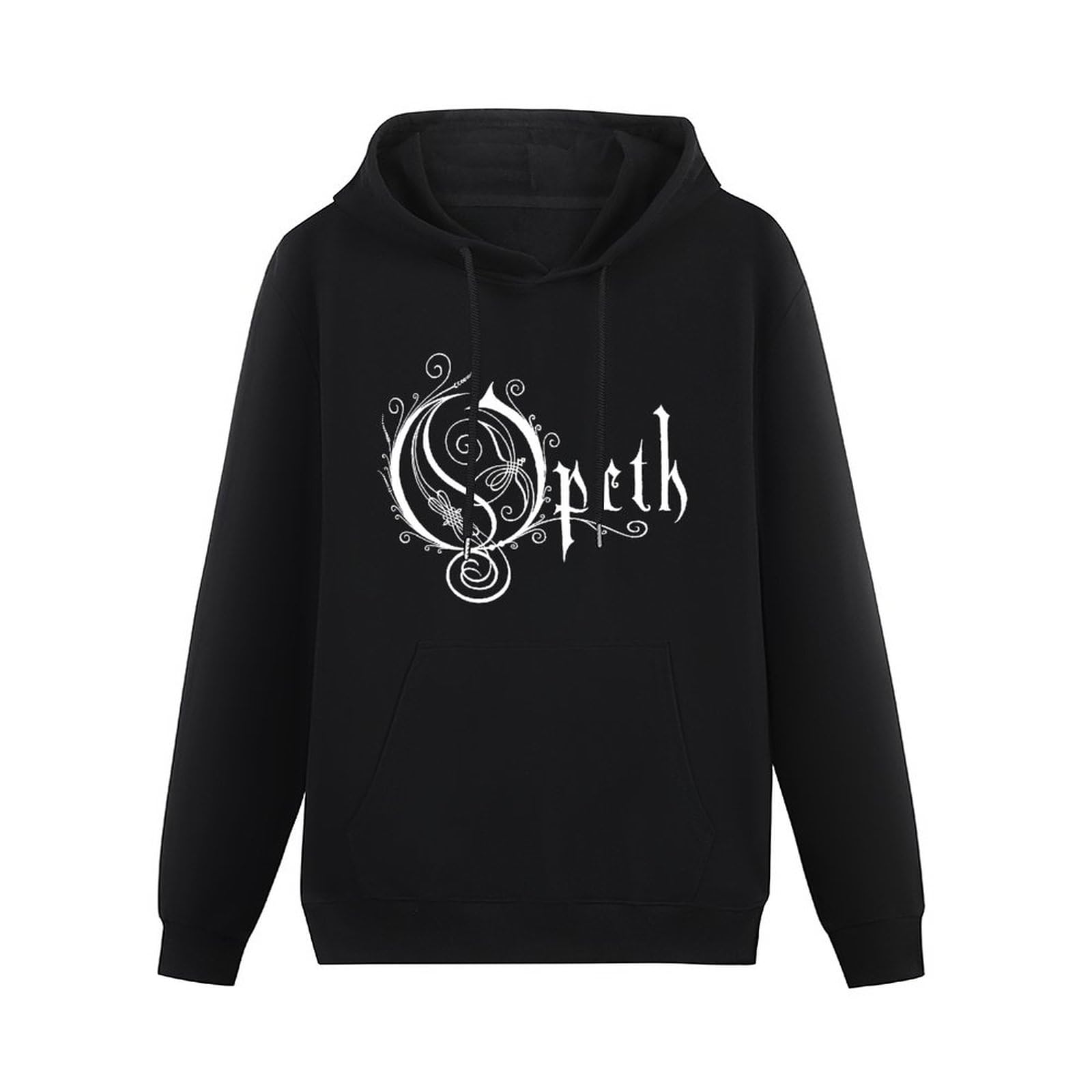 Tanyoupin Unisex Black Opeth Band Hoody Music Rocks Cotton Heavy Death Metal L