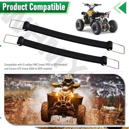 293850097 Oil Tank Exhaust Strap For S-eaDoo PWC, Canam ATV Watercraft, Replace 293850080 293850021 293850077 (Rubber)