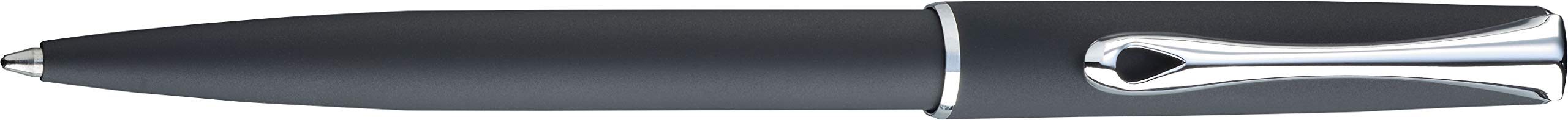 DIPLOMAT - Traveller - Bolígrafo de Bola EasyFLOW - Negro Mate - Resistente y Elegante - Garantía de 5 años