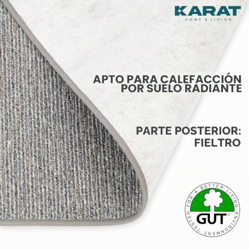Alfombra de pasillo de 67 x 350 cm por metros gris para cocina y sala de estar 6