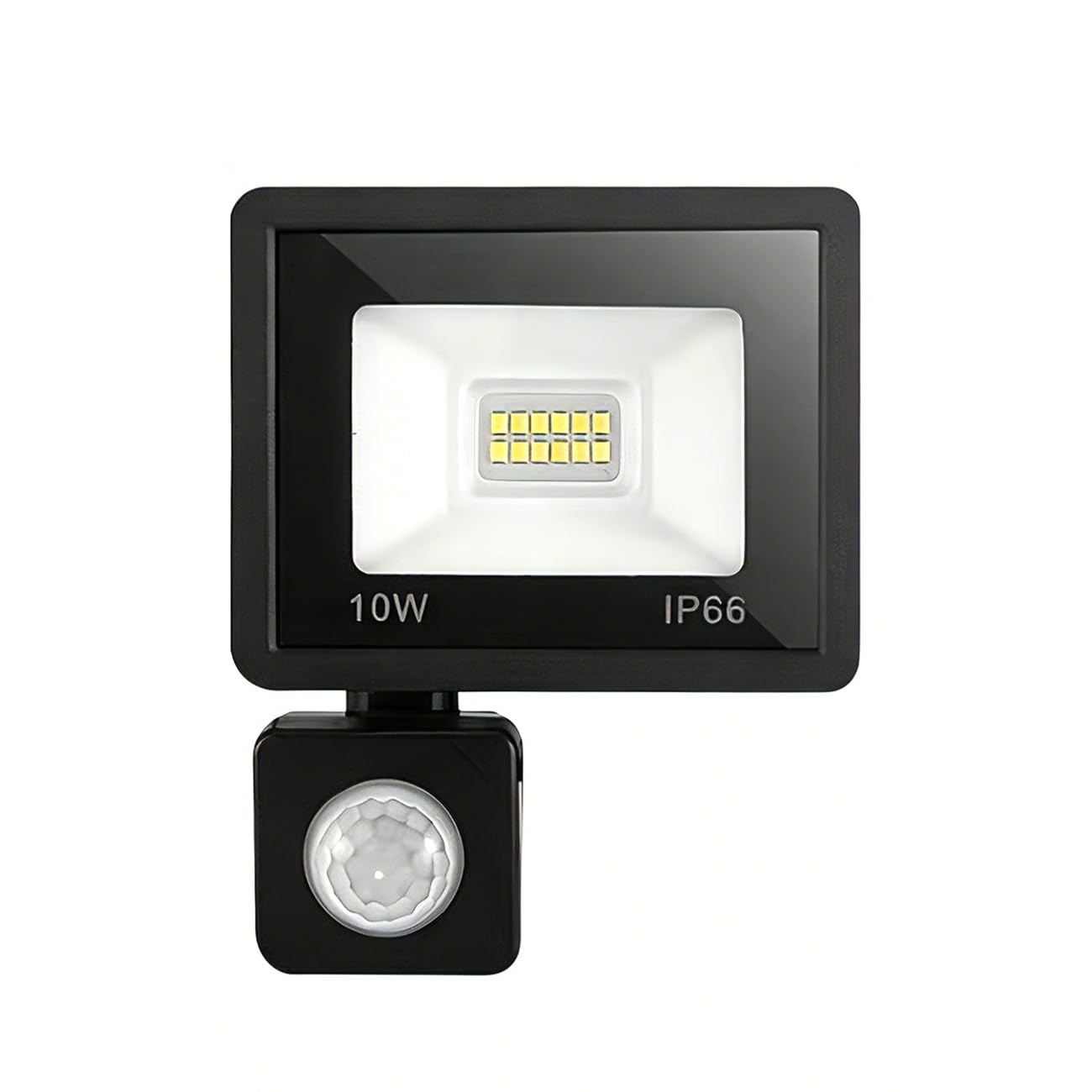 Hntoolight White Motion Sensor Led Flood Light Floodlights Lamp Ip65 Searching Reflector Foco Led Exterior Outdoor Spot Light 10W
