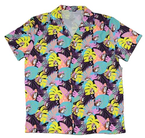 Buc-ee's Beaver 2025 Tropical Camper Shirt Button Down Unisex Mens Women Boys Girls Youth Toddler Travel Center Short Sleeve