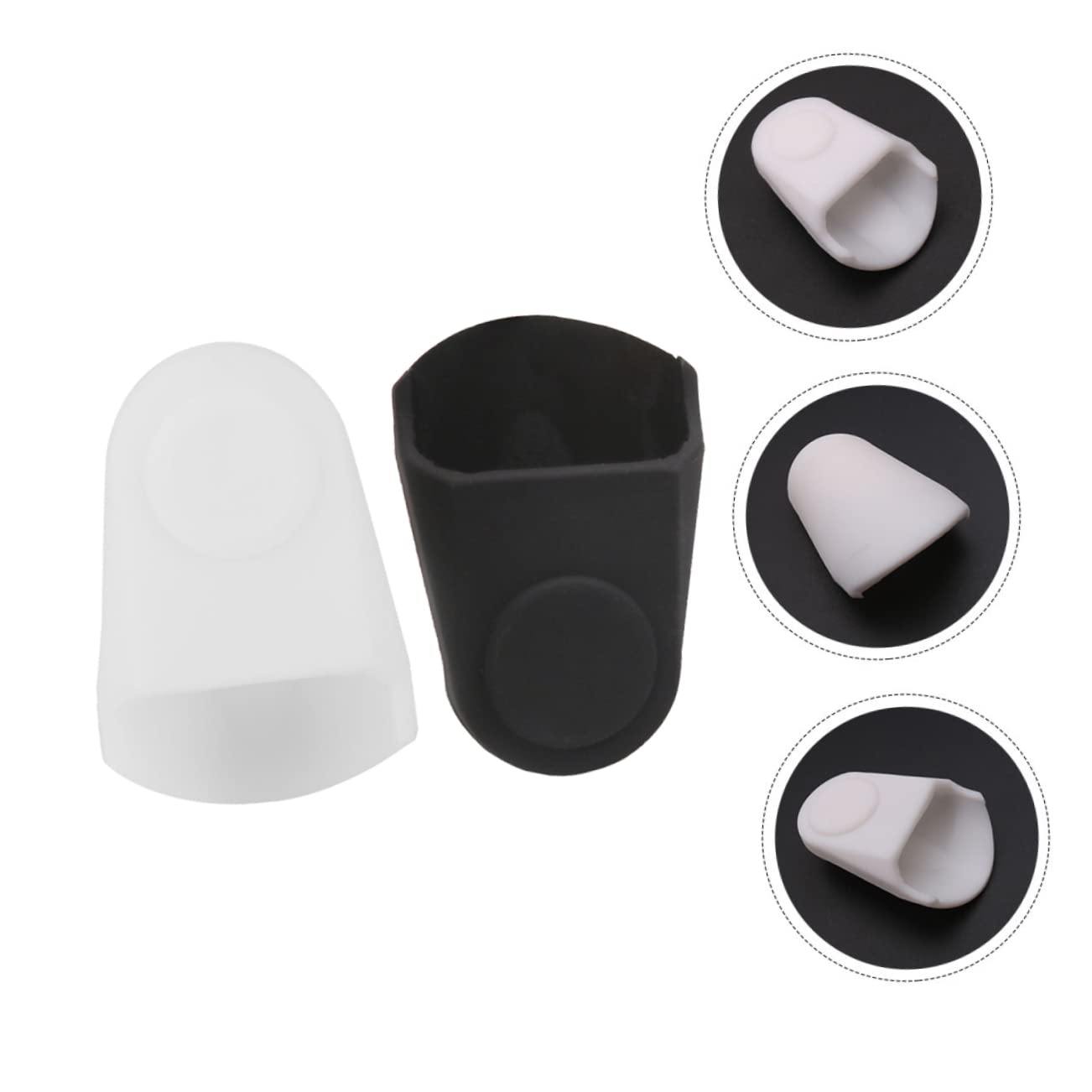 SUPVOX 2Pcs Saxophone Protective Covers Durable Mouthpiece Protectors for Alto Tenor Saxophones Compact Design for Musicians Music Students