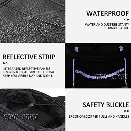 Alforja Universal para Motocicleta Compatible con BMW R1200GS R1250GS ADV/LC F700GS F750GS F800GS F850GS F650GS G310GS ADV F900XR 2022 Bolso Impermeable miniatura 5
