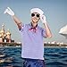 Tayfremn Sailor Costume for Men Women Halloween Sailor Sailor Captain Costume Outfit Accessories with Sailor Hat Striped Shirt Scarf Gloves Sunglasses for Party Adults(Medium)
