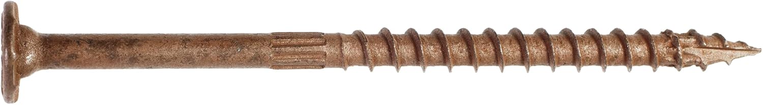 Simpson Strong-Tie SDWS16312QR150 Strong-Drive SDWS Framing Screws, 0.160 Inch x 3-1/2 Inch, Quik-Guard, Low Profile Head, Sawtooth Point, Tan (Pack of 150)