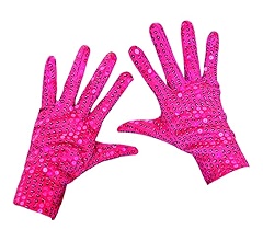 小物 CFCL Fluted Glitter Gloves CF006AI145_BLACK-SILVER_0970.