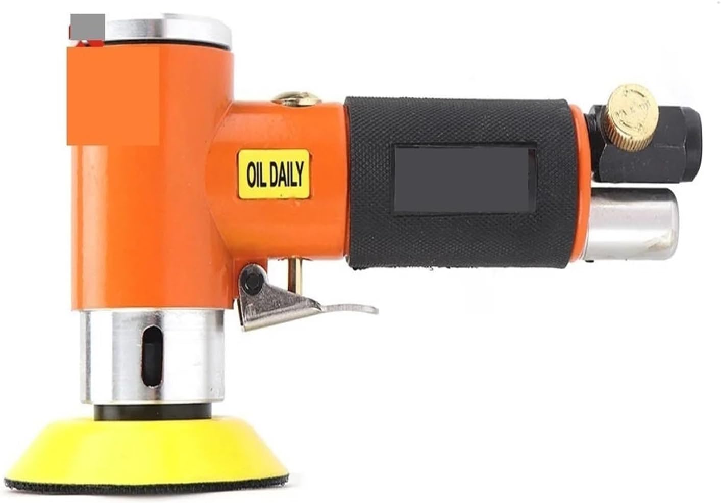 Pneumatic Polishing Machine Pneumatic Polishing Grinding Machine 2inch 3inch Mini Orbital Air Sander Air Tools Buffer Dual Action Orbital Polisher For Car For Woodwork and Detailing Work