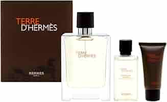 Hermes Terre D' Hermes 3 Piece Gift Set for Men, 3.3 Ounce