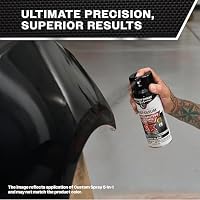 Rust-Oleum 2X Automotive Enamel 5-in-1 Spray Paint, Ultra Matte Black — image 4