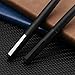 2 PCS Jinhao 80 Black Brushed Carbon Fiber Fountain Pen with Ink Converter, Iridium Fine Nib Writing Pen Set